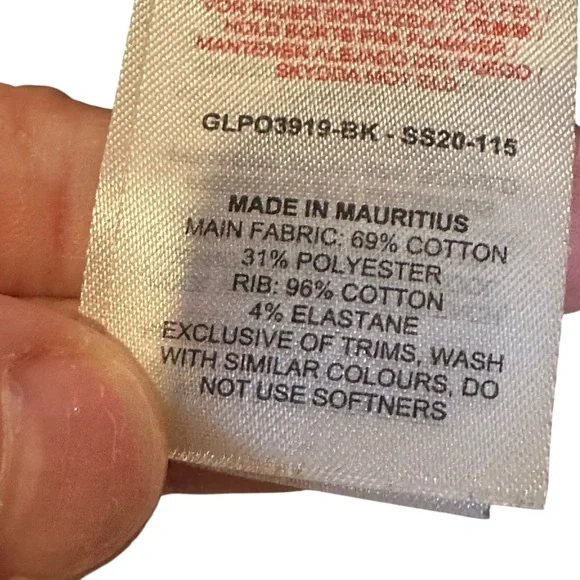 (Sold) Gymshark Cropped Pullover Hoodie-Black-Spellout Graphic-Small - Picture 12 of 13